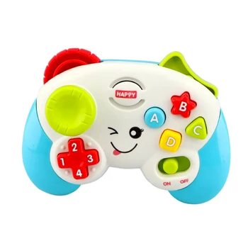 

Bilingual Interactive Multifunctional Vocal Electric Early Educational Battery Operated With Lights Sounds Baby Game Controller