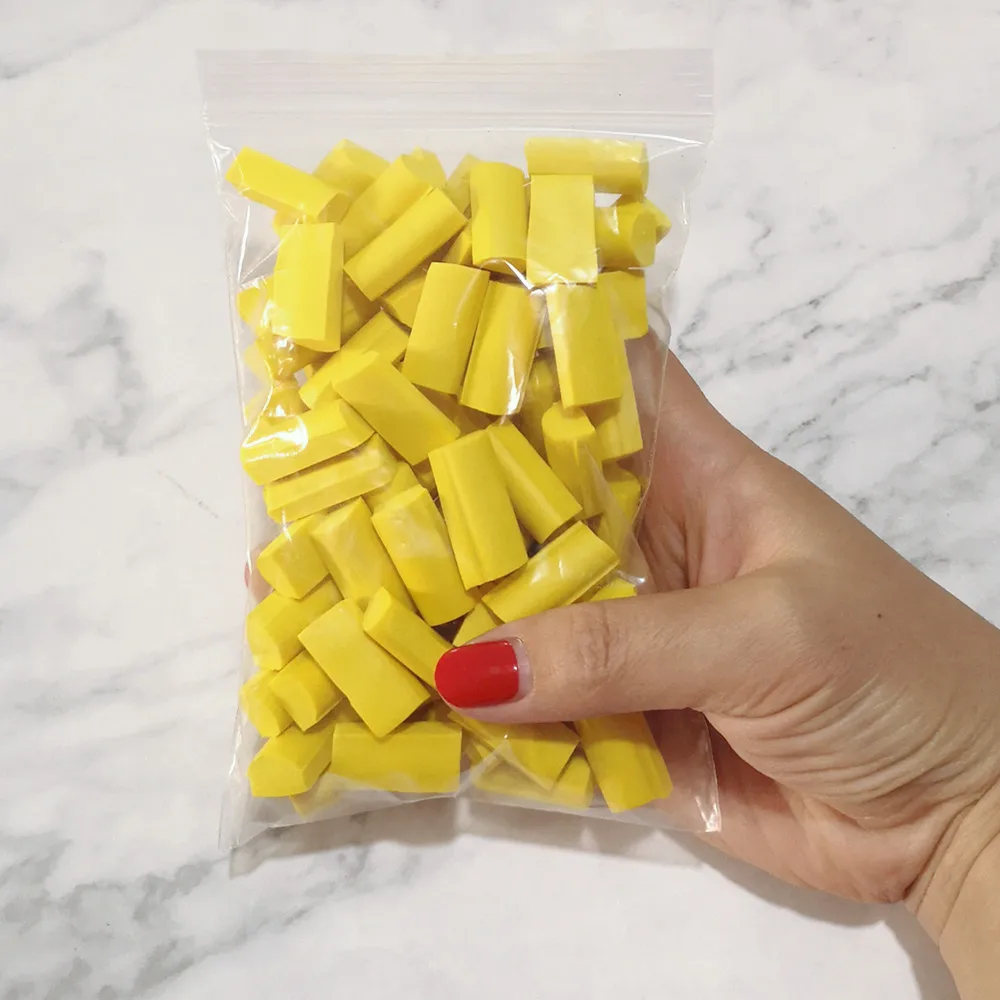1 Упак. Многоцветный спонж Slime Bead Chunks дополнение поставки слаймов аксессуары наполнитель подвески для слизи пена глина грязь