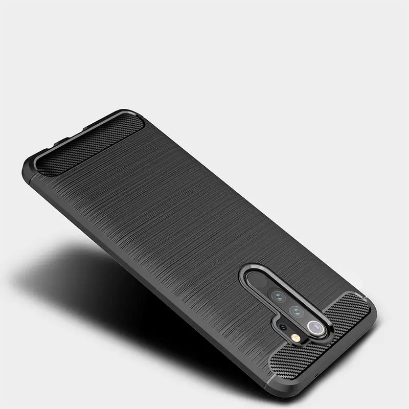 

Silicone Soft Case For Xaomi Redmi Note 8 Pro Case Carbon Fibre For Xiaomi Redmi 7 A S2 Note 7 K20 Pro Brushed Cover