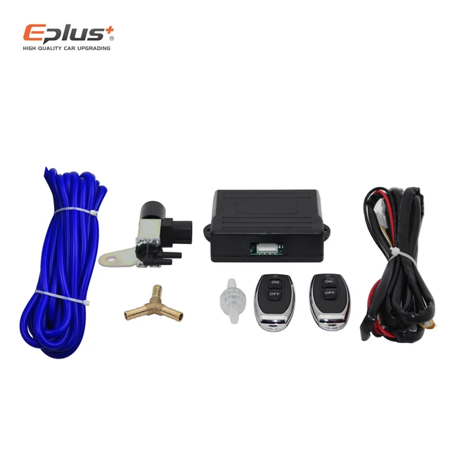 EPLUS Car Exhaust Pipe System Control Valve Sets Vacuum Controller Device Remote Controller Switch Universal 51 63 76MM 2