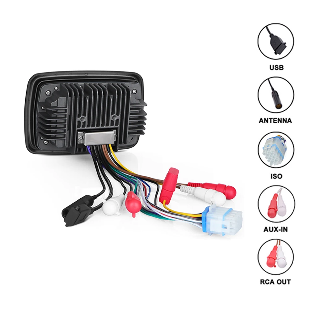 GUZARE MARINE Boat Radio Stereo Waterproof Bluetooth FM Receiver for UTV ATV RV Golf Cart Polaris Ranger Jet Ski