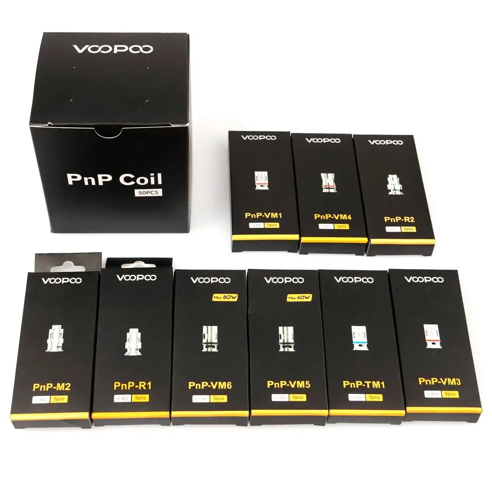 Электронная сигарета VOOPOO PnP-VM1 PnP-VM3 PnP-VM4 Mesh Coil 0.3ohm VM1 VM3 VM4 VM5 VM6 для мода VINCI R X NAVI Drag S Pod