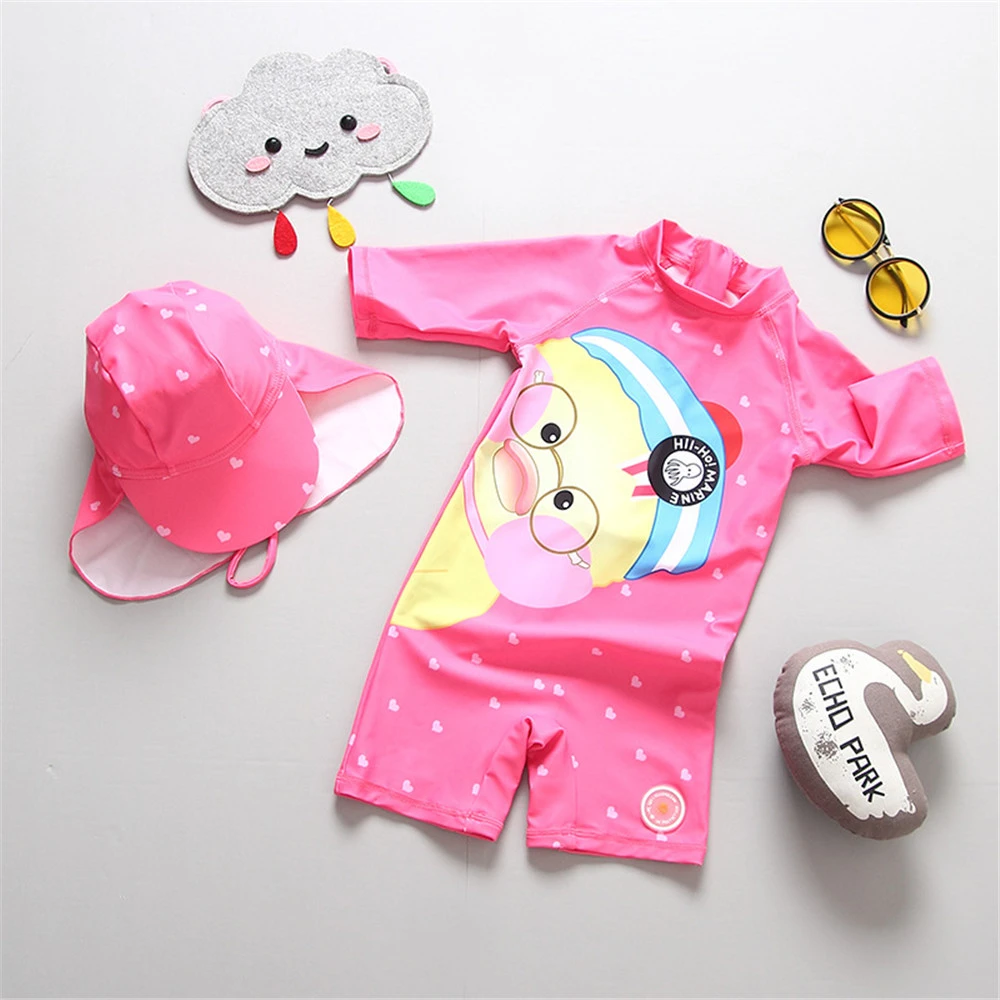 Maillot De Bain Une Piece Pour Enfants Filles Kawaii Petit Canard Jaune Une Piece Surf Maillots De Bain Bebe Fille Maillots De Bain Pour Bebe Aliexpress