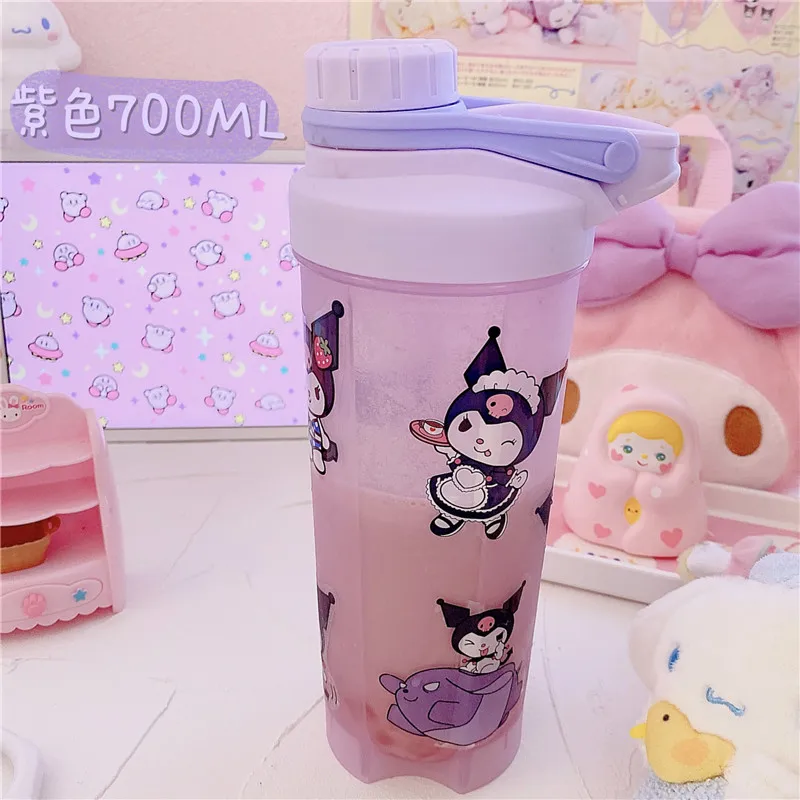 Sanrio Pachacco My Melody Shaker Cup Water Bottle New Cute Anime 600ml  Thicken Anti-fall Milkshake Mixer Cups for Sports Gifts - AliExpress