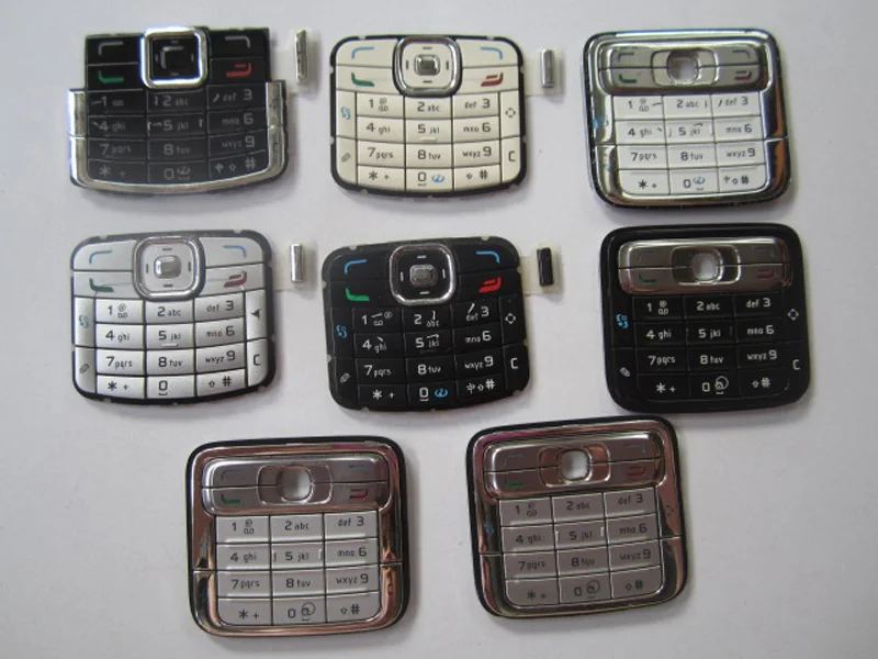 Мобильный телефон Корпус для Nokia n70 n72 n73 на английском или русском или арабском Клавиатура
