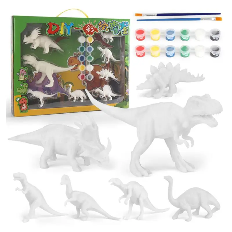 

DIY Coloring Painting Animal Dinosaur Model Drawing Watercolor Graffiti Kids Children Toys