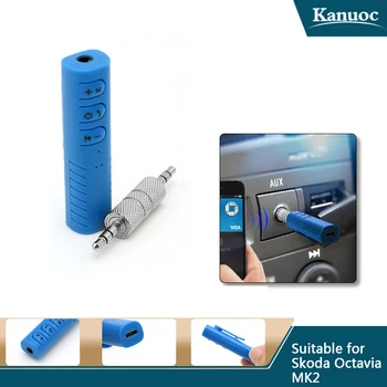 

4.1 Blue AudioTransmitter Handsfree Phone Call AUX Music Receiver Adapter Car Wireless Bluetooth Receiver