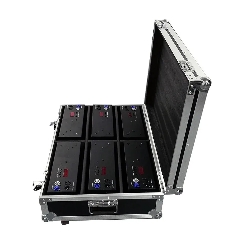 Djworld 2 глаза 200 Вт LEDCOB ослепляющий свет с Flightcase холодный и теплый белый цвет для Dj День рождения Свадебная Дискотека мяч