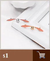 Изысканный кристалл Красная эмаль маленькая птица попугай серьги гвоздики для женщин Подарки модные ювелирные изделия