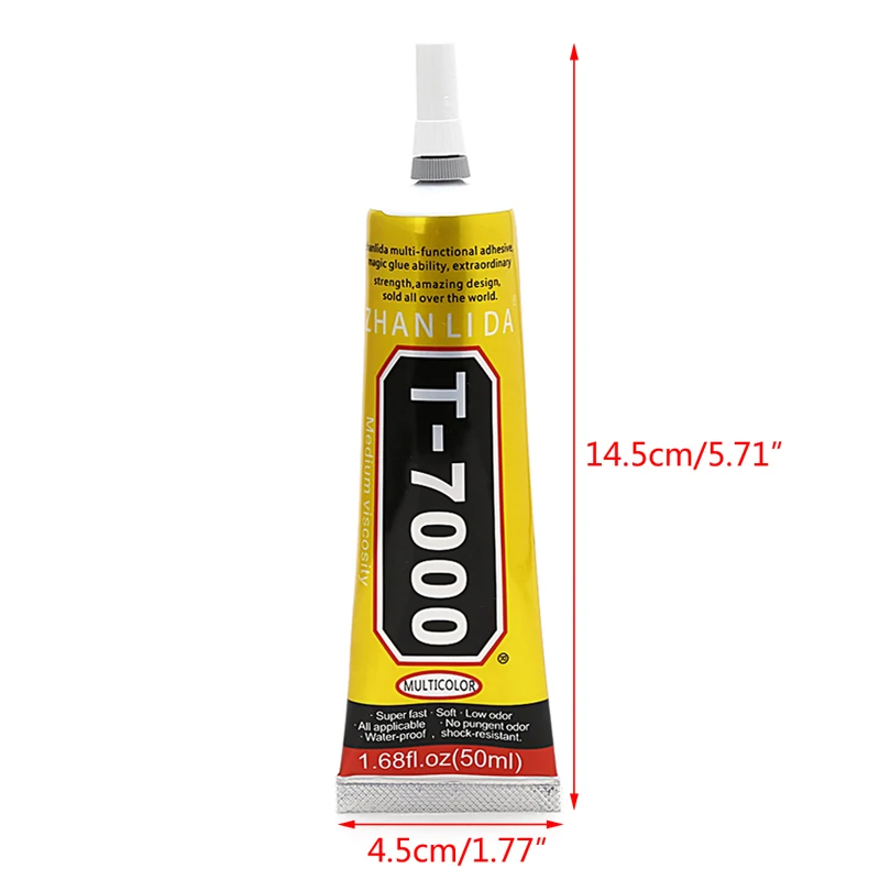 T-7000 50ml Super Adhesive Epoxy Resin Glue Repair Crack Frame Sealant | Обустройство дома