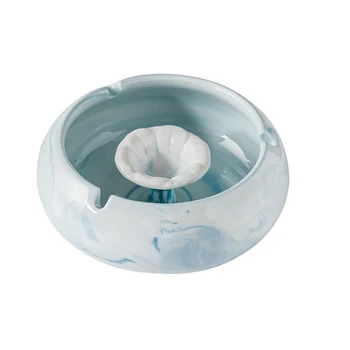 

1pcs Ceramic Ashtray Novel Decorative Exquisite Creative Ashtray Ash Plate Ash Container for Home Workshop Office A45