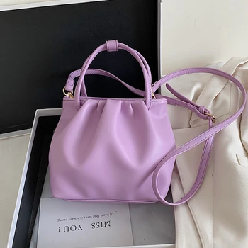 

NEW Original Design Fashion Bucket Bag & Elegant Messenger Bag Shoulder Bag Cloud Bag Width 18cm Height 18cm Thickness 7cm