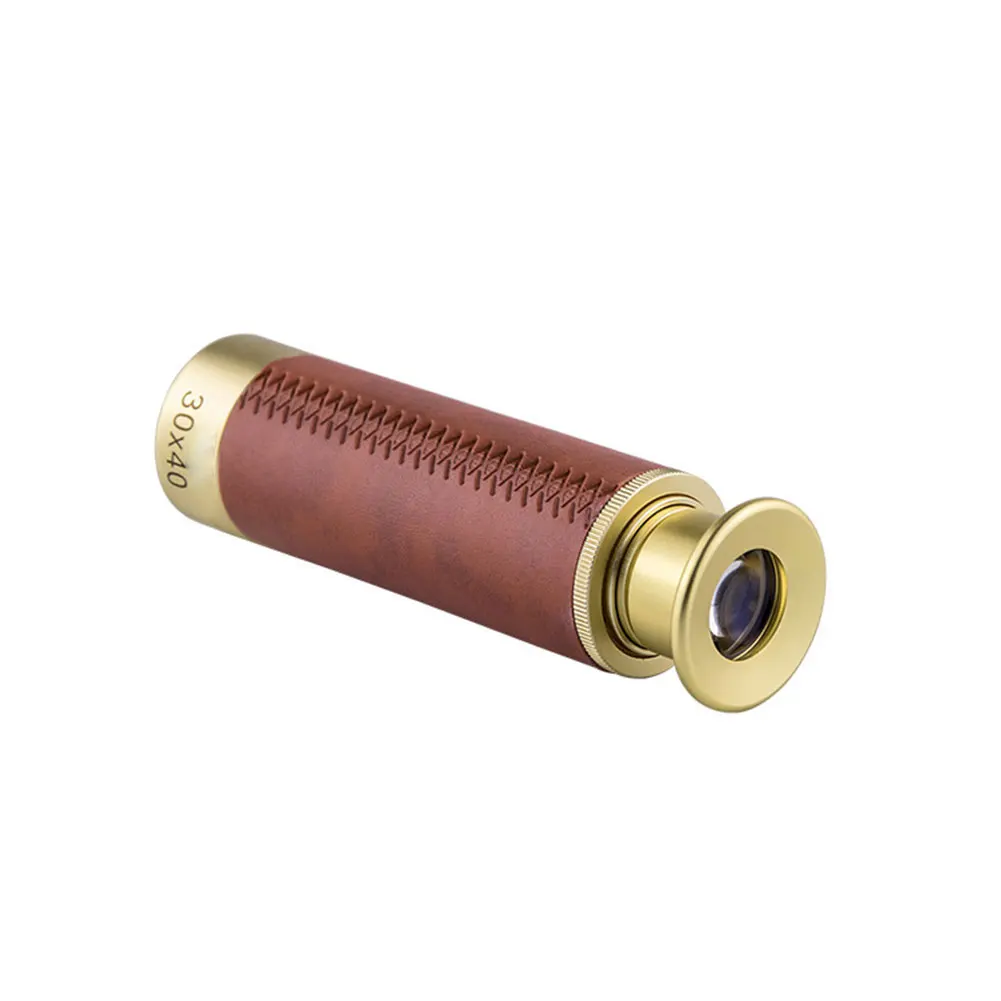Открытый Монокуляр Многофункциональный охотничий оптический Ретро выдвижной путешествия HD 30X40 зум телескоп регулируемый портативный Кемпинг