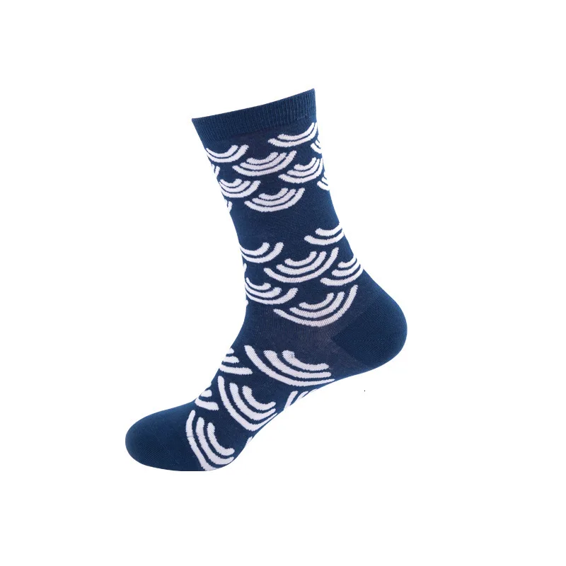 Мужские носки, хлопчатобумажные забавные носки для мужчин и женщин, новинка, повседневная одежда, цветные носки для счастливой свадьбы, аксессуары, подарок - Color: 012