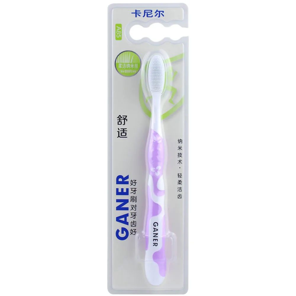 

Garnier A85 Soft Silcone Toothbrush Wholesale Not Easy to Pour Hair Protection Gingival Product Manufacturers Direct Selling
