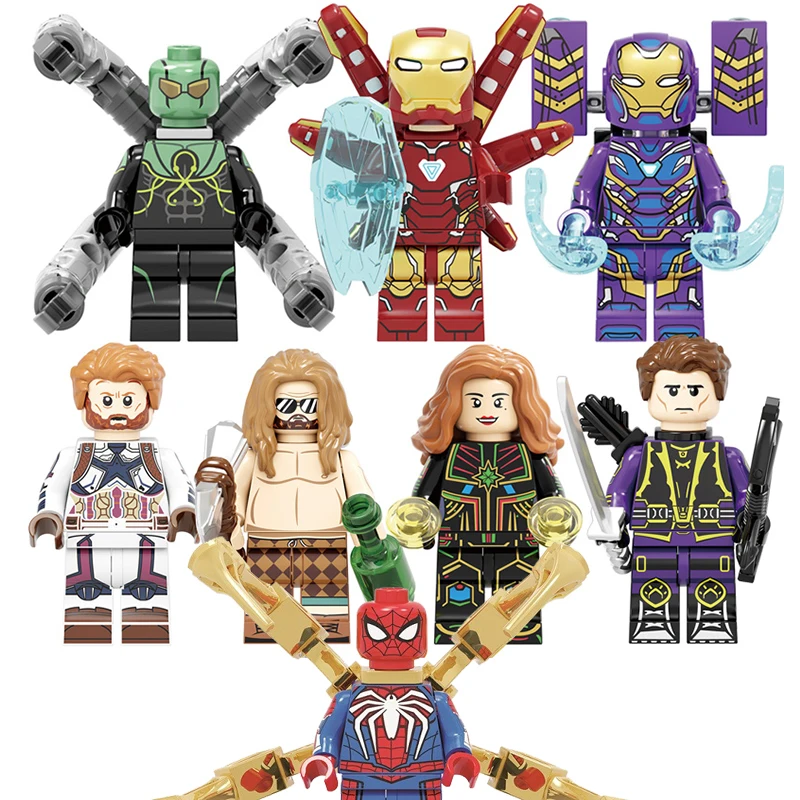 lego marvel muñecos