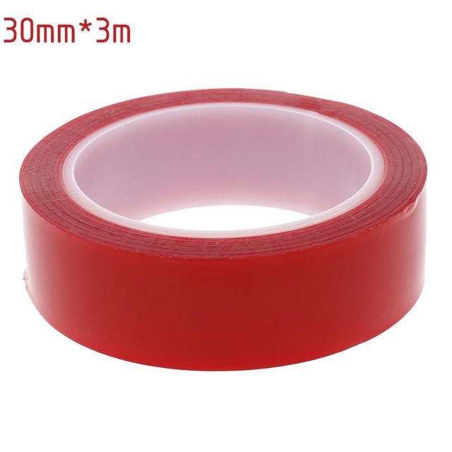Length 3/10 M Width 5/10/15/30 MM Strong Clear Transparent Acrylic Foam Adhesive Tape for Home Car Office School