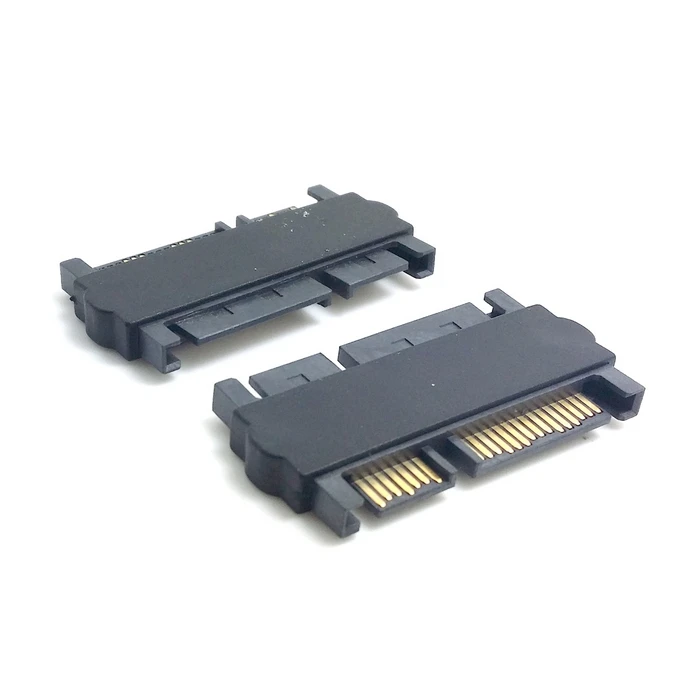 

3.5" & 2.5 inch SATA 22Pin 7+15 Male to SATA 22P 7+15 Male extension convertor SATA adapter