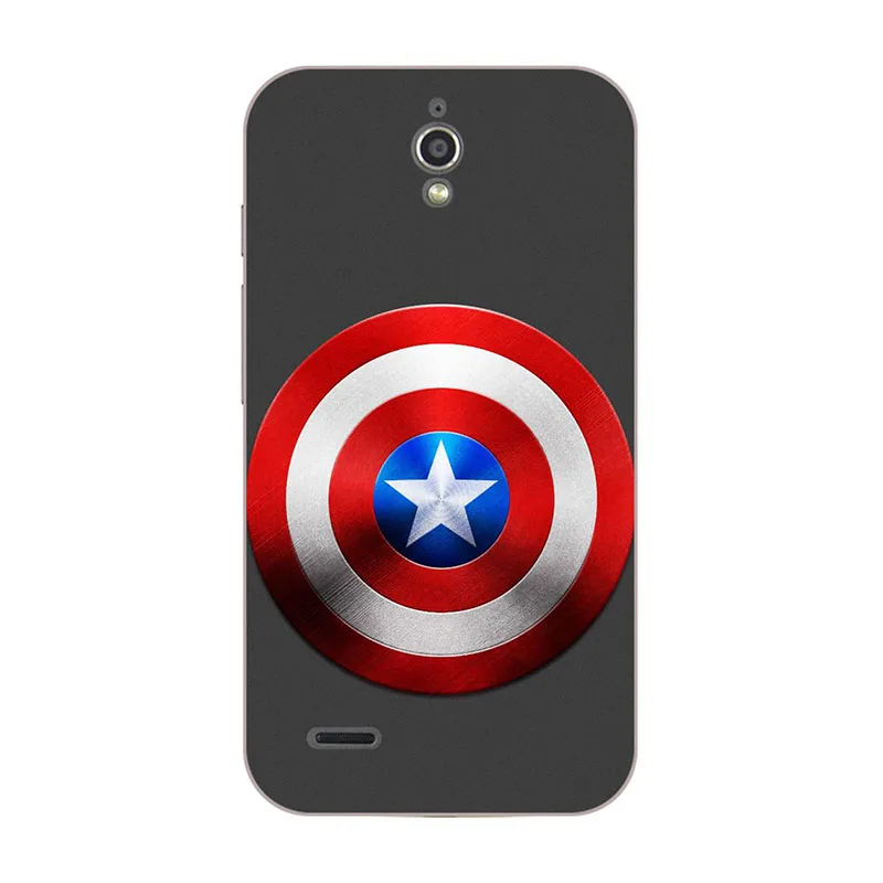 Мягкий чехол для huawei Ascend G610 G610s C8815 5,0 дюйма, задняя крышка, Силиконовый Модный текстурный мультяшный чехол для телефона, чехол с принтом - Цвет: Z17
