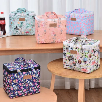 

Large-Capacity Hand-Carried Insulation Bag Cloth Lunch Bag Cooler Bag For Steak Insulation Thermal Bag Insulation Ice Pack