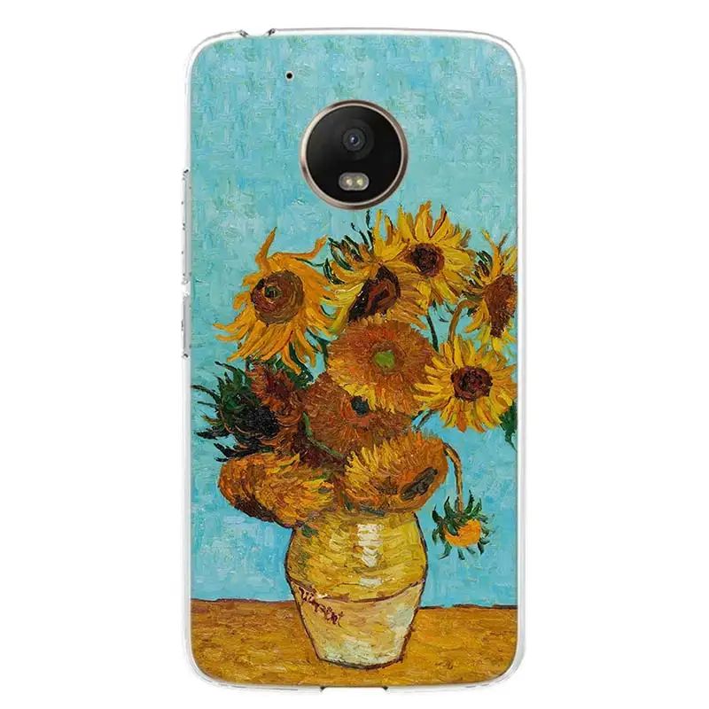 Чехол с рисунком Ван Гога, чехол для телефона Motorola Moto G7 G6 G5S G5 E4 Plus G4 E5 Play power, Европейский подарок, чехол с рисунком