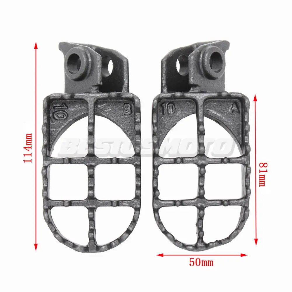 Motocros Подножки подножки педали для KTM SX SXF EXC EXCF XC XCF XCW XCFW 65 85 125 150 200 250 300 350 Приключения