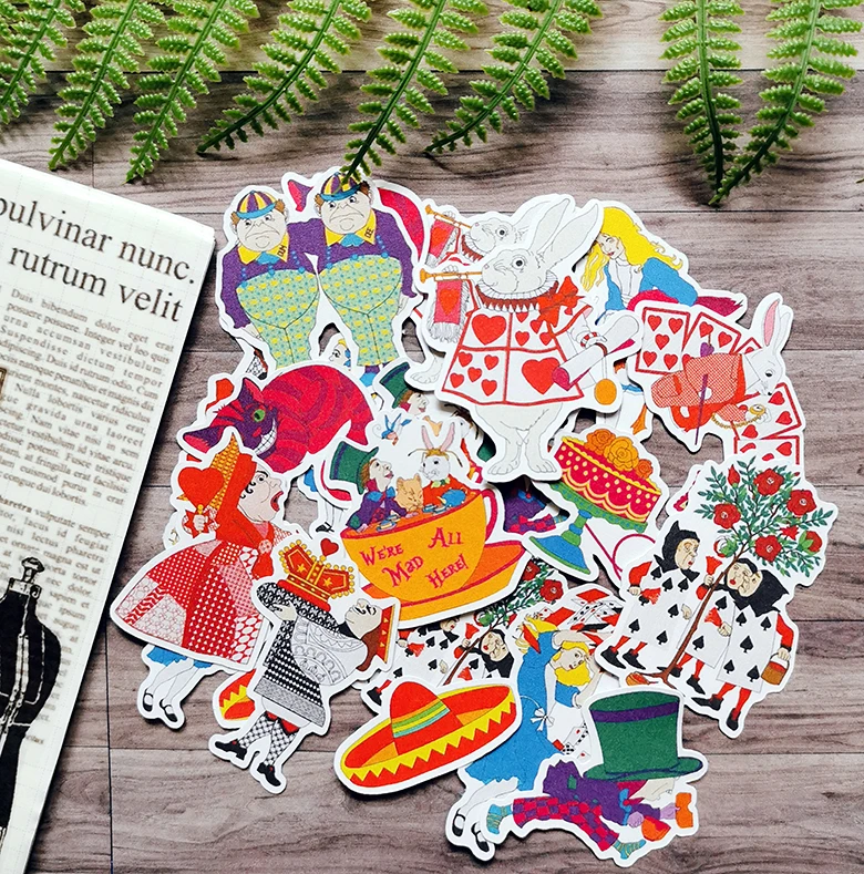 22 шт./пакет Винтаж с рисунком кота и дерево Стикеры DIY ремесло Скрапбукинг альбом журнал хлама Happy planner декоративные Стикеры s