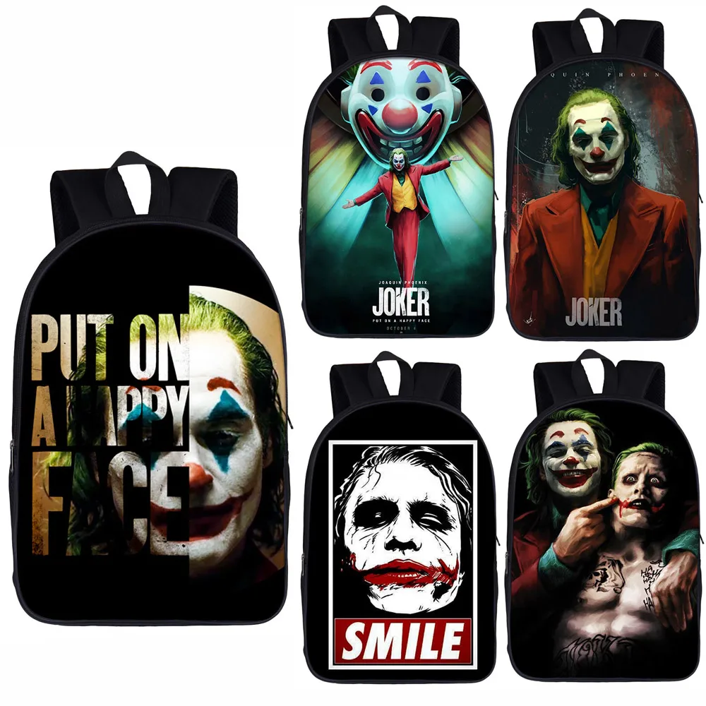 Рюкзак Joker Be reborn женский мужской школьный рюкзак для мальчиков и