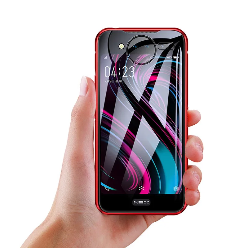 Двухсторонний металлический магнитный чехол из закаленного стекла для VIVO NEX2 X27 Pro