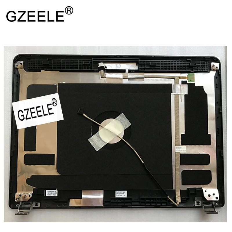 Черный GZEELE для lenovo ThinkPad Edge E130 E135 E145 ЖК-задняя крышка для ноутбука верхняя крышка экрана ЖК-задняя крышка Черный 04W4354 - Цвет: Черный