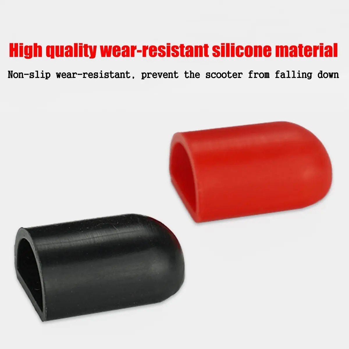 2 pieces of silicone cap M365 electric scooter foot support silicone sleeve for Xiaomi M365 scooter accessories