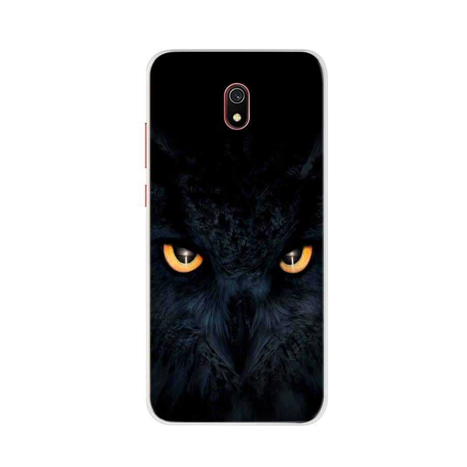 Для Redmi 8 чехол Xiaomi Redmi 8A силиконовый чехол ТПУ мягкий чехол для телефона на Xiomi Xiaomi Redmi 8A note 8 pro Redmi8 8 чехол - Цвет: Флуоресцентный зеленый