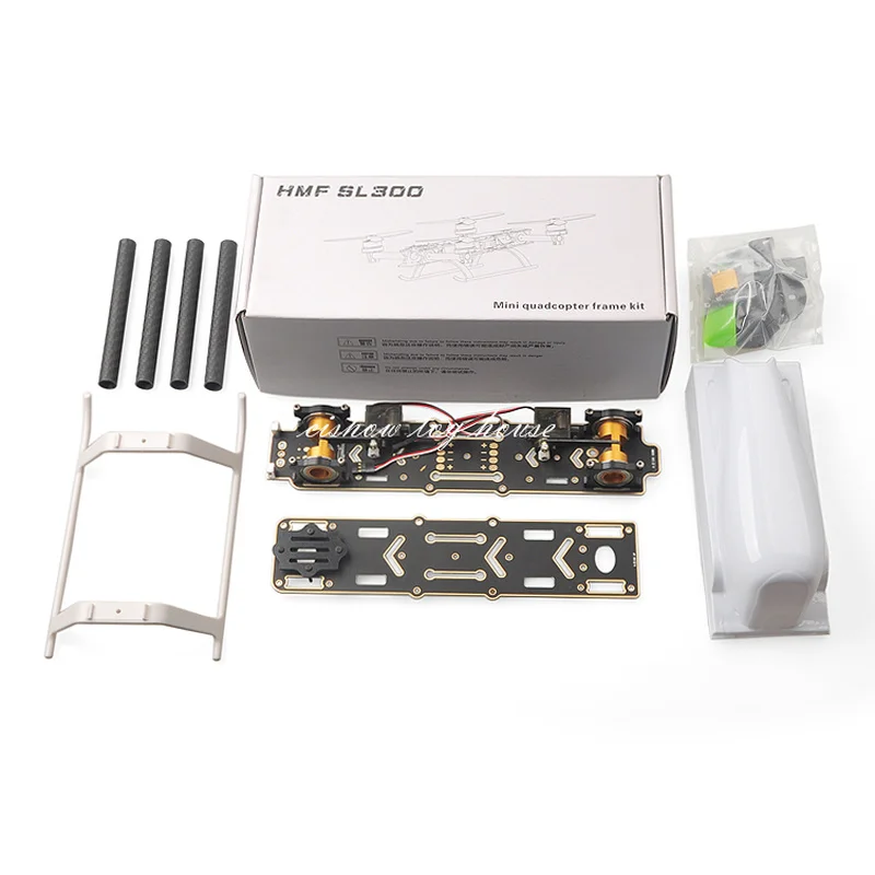 RC HMF SL300 Мини DIY Дрон Квадрокоптер рамка Комплект переменный реактивный двигатель векторный гоночный FPV с корпусом 16% OFF