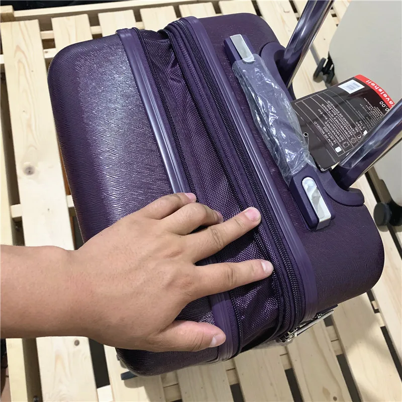 Модный стильный Дорожный чемодан в стиле Харадзюку, прочный устойчивый к царапинам высококачественный чемодан на колесиках, утолщенный корейский вариант