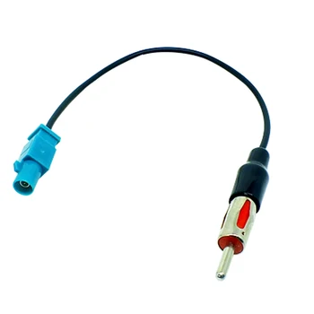 

Male Easy Install Professional Practical Plug Convert Cable Durable Car Accessories Antenna Adapter Stable Stereo Player Use