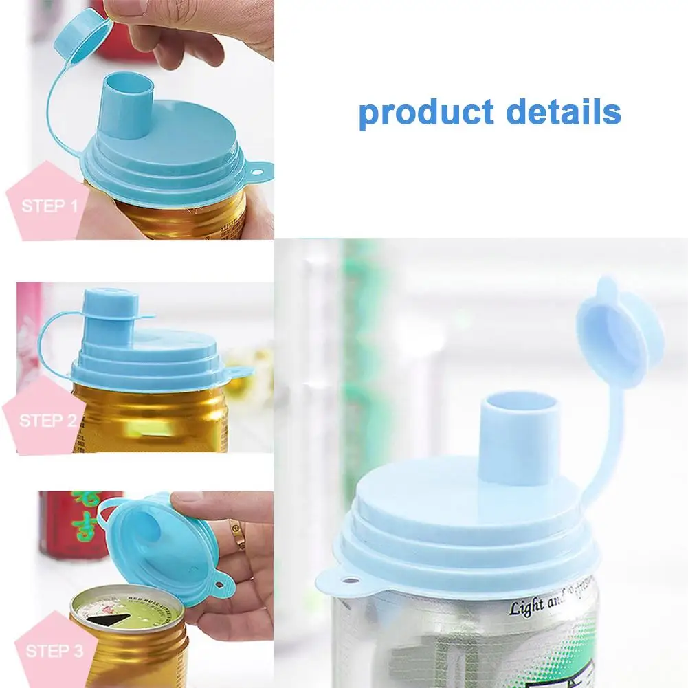 2 шт открытый силиконовый чехол BPA-Free для пыли многоразовая Улучшенная крышка жестяной банки для соды пива энергетические напитки аксессуары