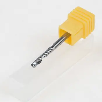 

5pcs Single Blade Aluminium Cutting Single Flute CNC Router Bits 3.175*3.175*17M Non-stick Cutter, Smoke-free, Tasteless Etc.