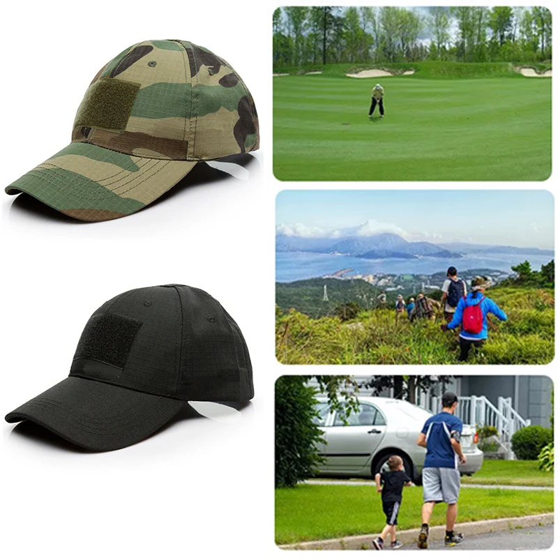Тактическая Кепка для спорта на открытом воздухе Snapback шапки с принтом камуфляжная шляпа простота Военная армейская охотничья Кепка повседневные Шапки для взрослых унисекс