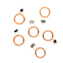 100 шт. EM4100 TK4100 125 кГц RFID ID NFC метки голая катушка+ чип чтение только контроль доступа