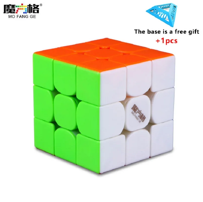 

Mofangge Thunderclap V3 3*3 M Magnetic Cube Black Stickerless white LeiTing Cubo Magico Educational Toy Dropshipping