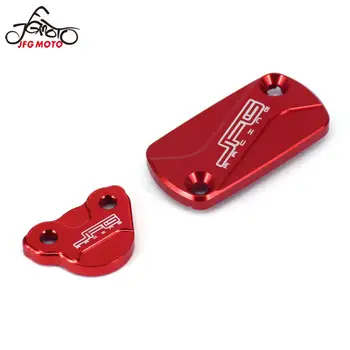 

Motorcycle Rear Front Fluid Brake Reservoir Cap Cover For Honda CR125R CR250R CRF150R CRF250R CRF250X CRF450R CRF450X CRF CR