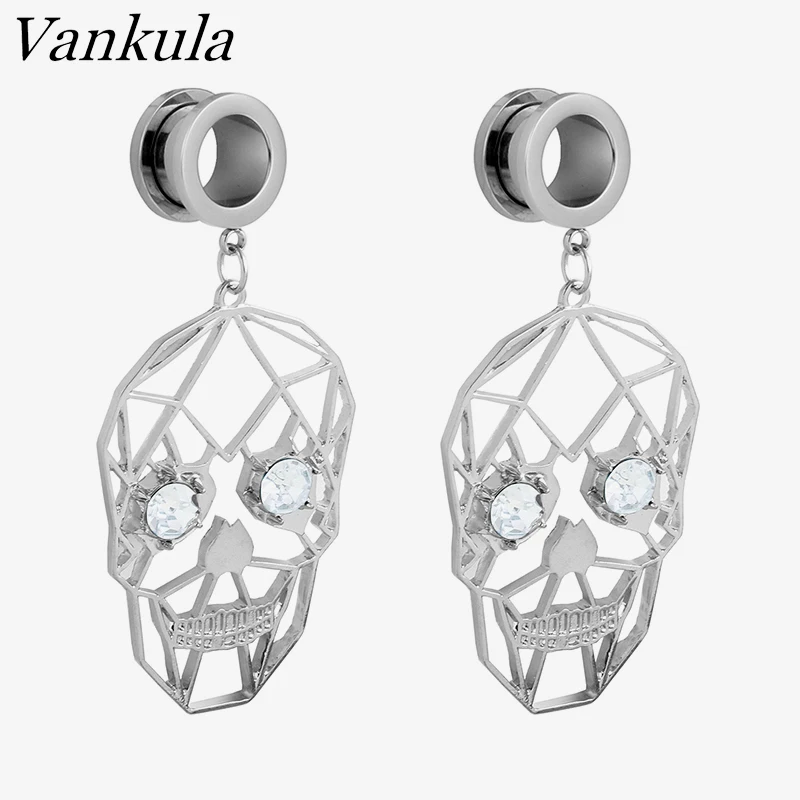 Ювелирные изделия Vankula для пирсинга и пирсинга, серьги-гвоздики из нержавеющей стали с большими глазами, модные ювелирные изделия