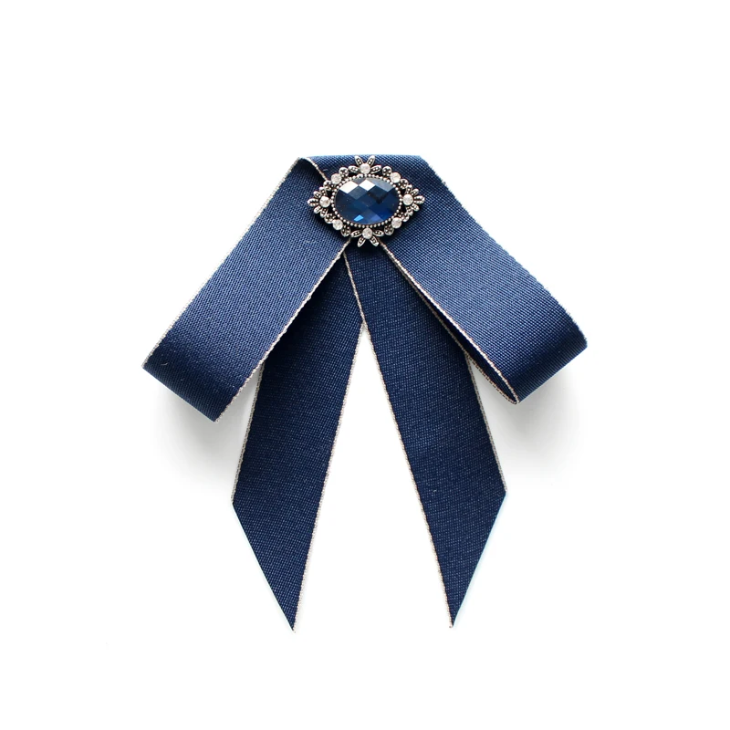 Ribbon Tie Элегантный мужской женский шейный воротник, галстук-платок стразы, галстук, свадебные, деловые, вечерние, Подарочные ленты, галстук-бабочка, аксессуар - Цвет: Ribbon Tie