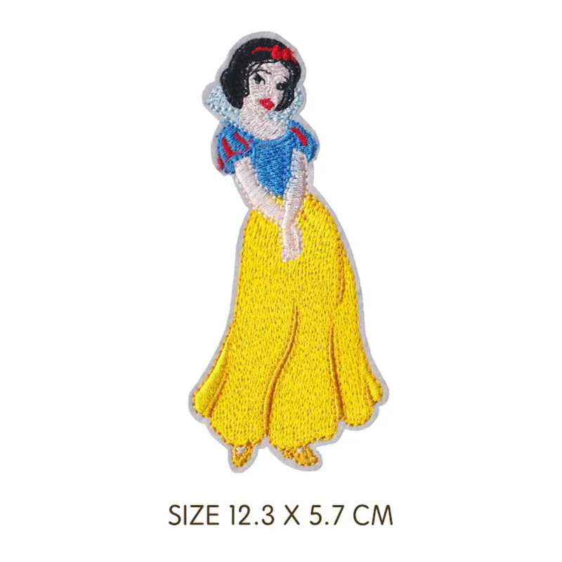 Frozen Elsa Anna Cartoon Patches For Clothing Iron on Patch Eco-Friendly Clothes Bag Patch Accessories