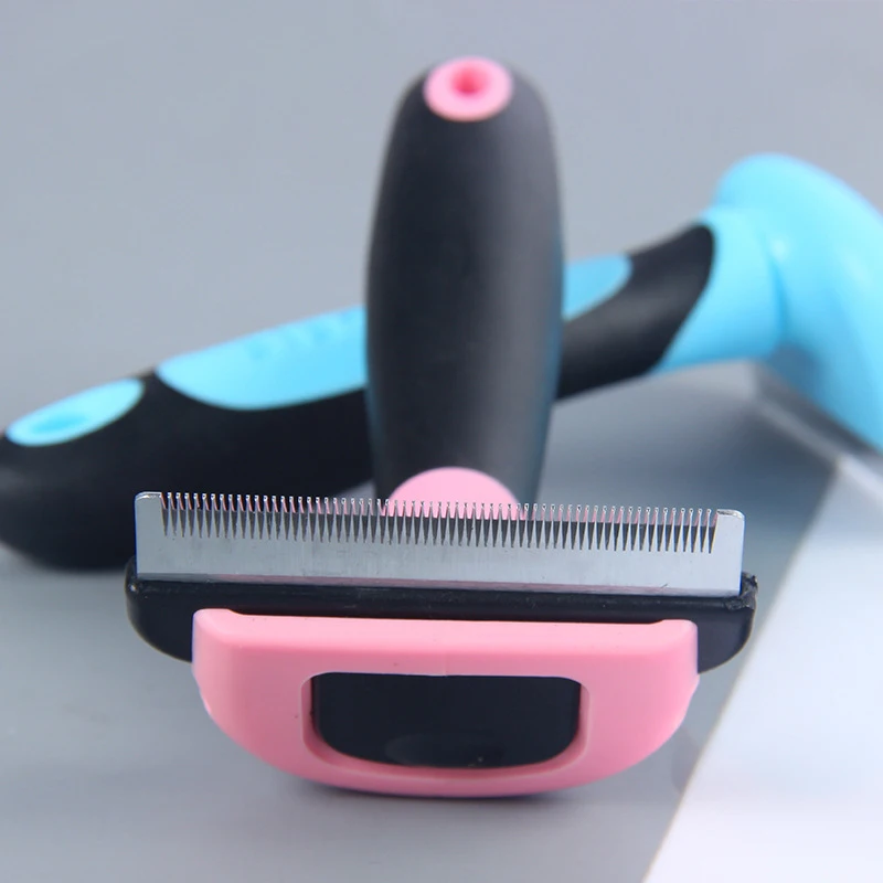 Гребень для кошек собак щетка удаления волос сменный ворс аксессуаров домашних