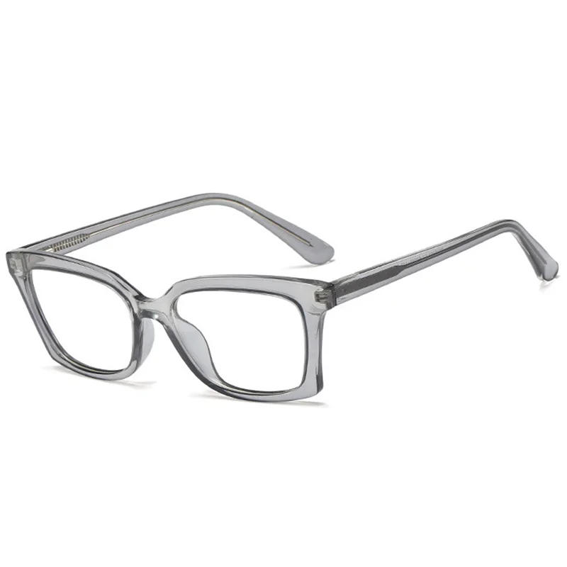 C6 Gray Pro Acme, модные квадратные очки, оправа для женщин, Ретро стиль, женские очки, оправа для очков, прозрачные очки, оправа для женщин, UV400, PC1431 - Цвет оправы: C6 Gray