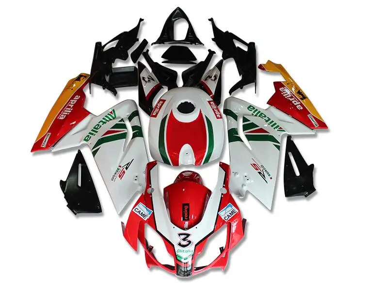 Топ для литья под давлением обтекатель комплект подходит для Aprilia RS125 06 07 08 09 10 11 RS4 РСВ 125 2006 2009 2011 Обтекатели номер 3