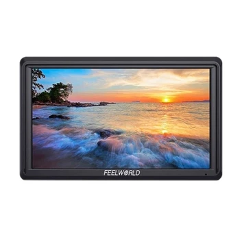 

FEELWORLD FW568 Portable Camera Field Monitor 5.5 Inch IPS Full HD Display Sn 1920x1080 IPS Video Focus Assist for DSLR Gimb