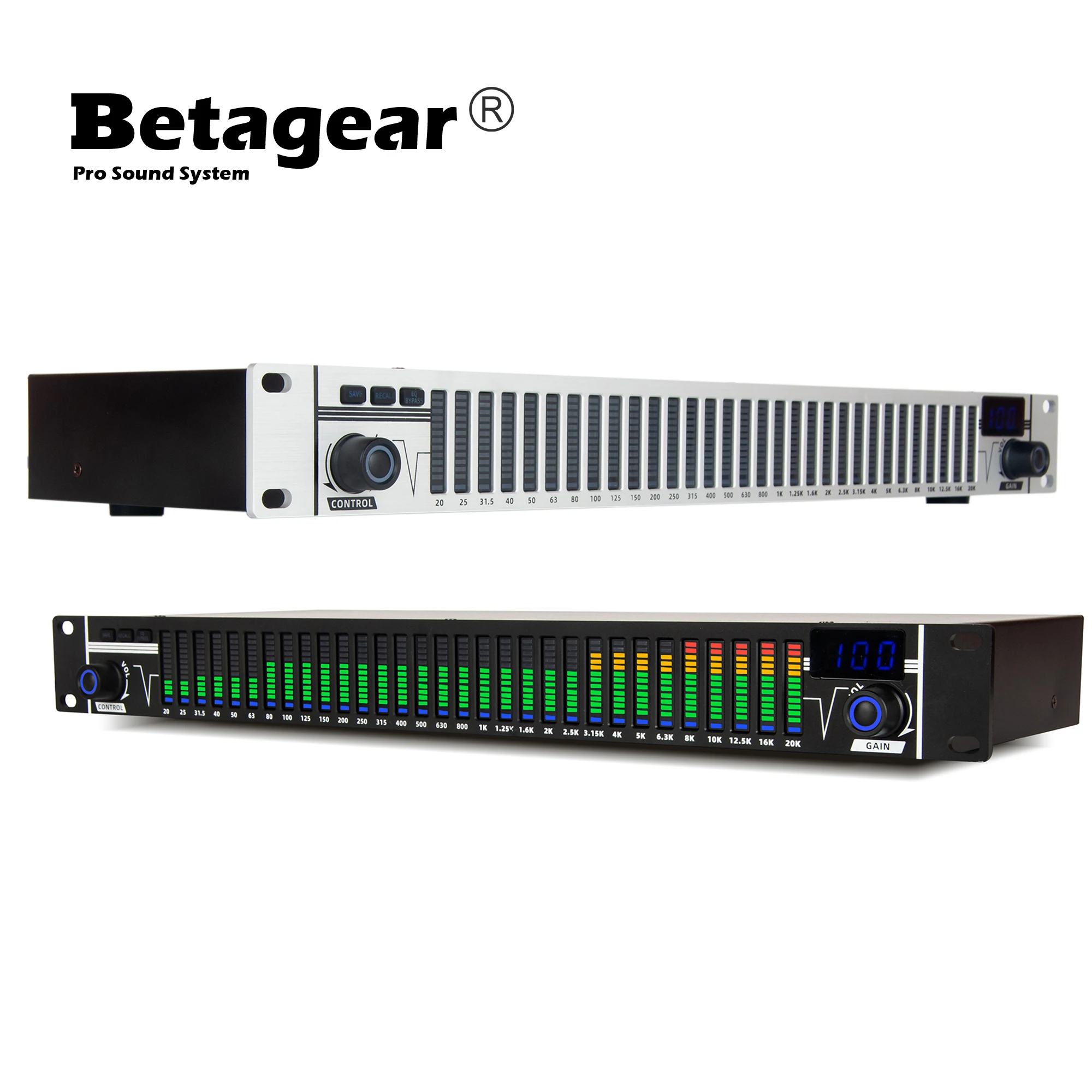 US $135.00 Betagear EQA31 Digital Equalizador Dual 31 Bands Equaliser Audio Sound System Stage Karaoke DJ Equipment Stage Performance