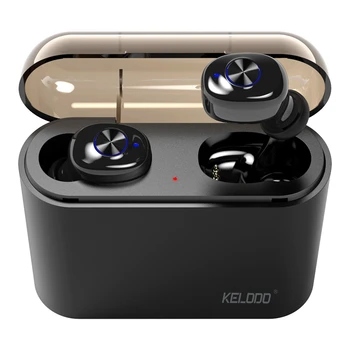 

KELODO S680 Wireless Earbuds TWS 5.0 Bluetooth Earphone IPX7 Waterproof 3D Stereo Wireless Earphone Heavy Bass High-Definition S